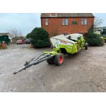 2011 Claas 520 Direct Disc Contour silage header with header trolley. Type: 426. Serial No: 383551 N