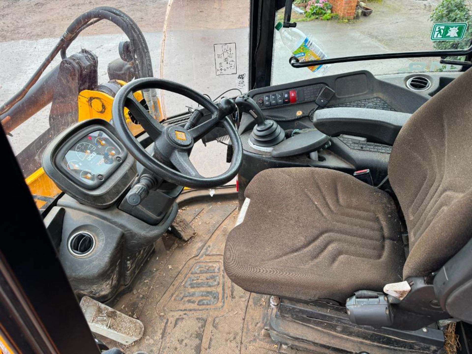 2014 JCB 418S T4i IIIB loading shovel with Volvo headstock on Goodyear 750/55R26 wheels and tyres. R - Image 20 of 20