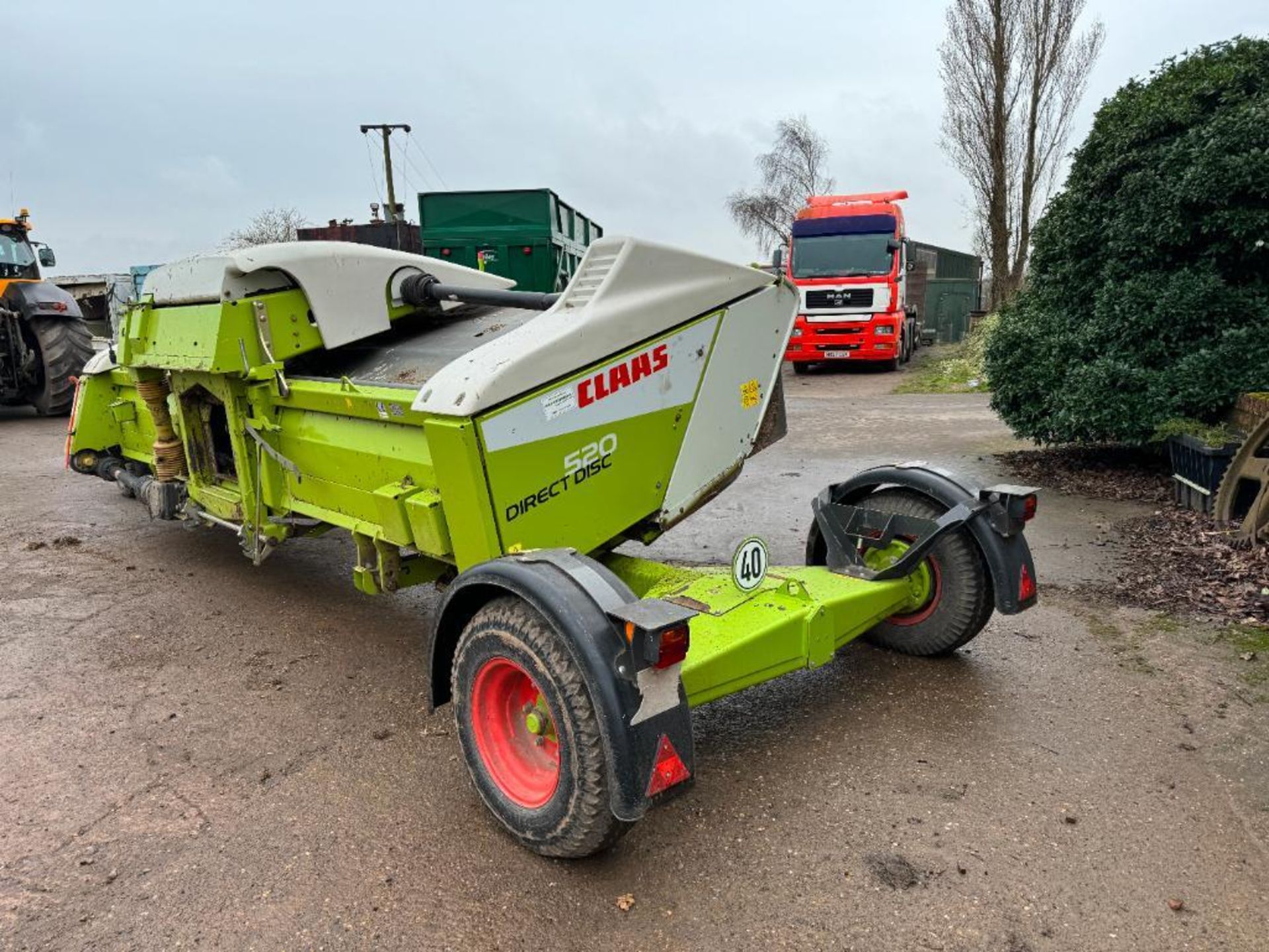 2011 Claas 520 Direct Disc Contour silage header with header trolley. Type: 426. Serial No: 383551 N - Bild 13 aus 13