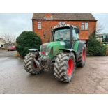 2001 Fendt 716 Vario 50kph 4wd tractor with 4 electric spools, air brakes and front linkage on BKT 5