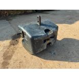Case 1000kg front linkage or tombstone weight block