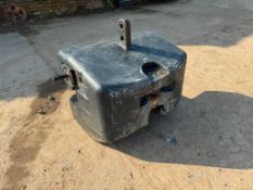 Case 1000kg front linkage or tombstone weight block