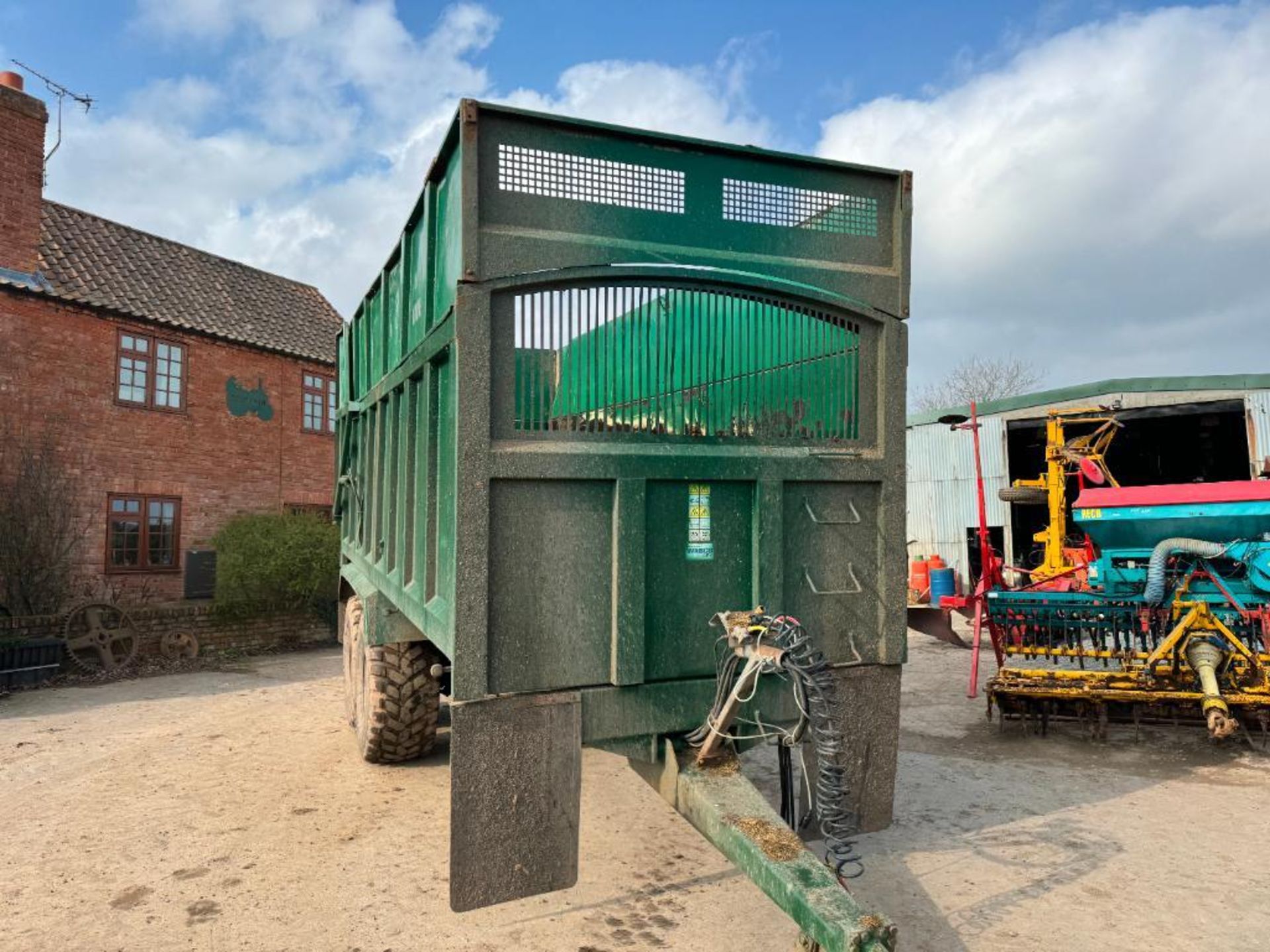 2014 Bailey 18t Beeteaper twin axle trailer with sprung drawbar, air brakes, WABCO LSV, hydraulic ta - Image 11 of 15