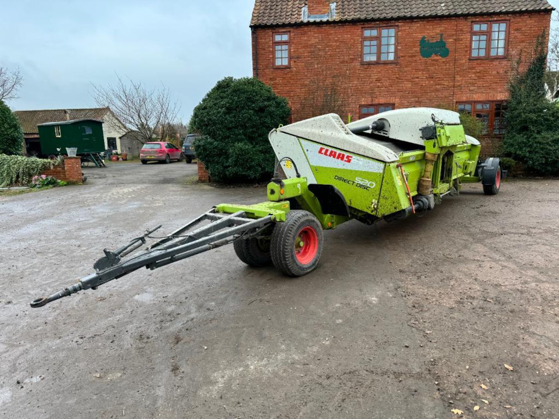 2011 Claas 520 Direct Disc Contour silage header with header trolley. Type: 426. Serial No: 383551 N - Image 3 of 13