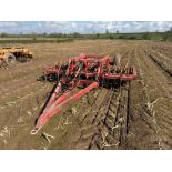 Trailed 3m press with 2 rows press rings and leading tines NB: Comes with manual