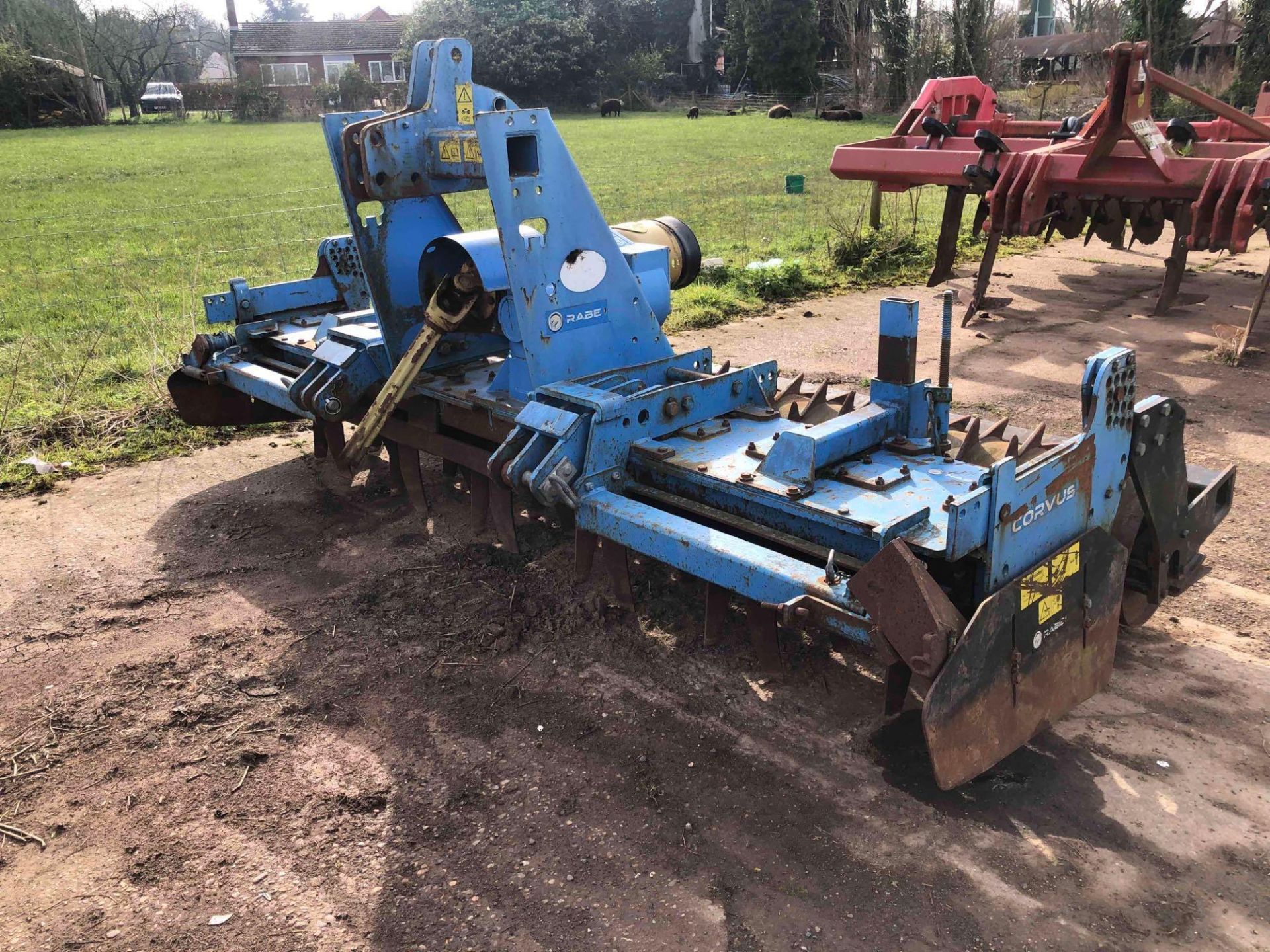 2013 Rabe Corvus PKE 3011 power harrow 3m, linkage mounted. Serial No: 46905. NB: recently renewed t - Bild 10 aus 14