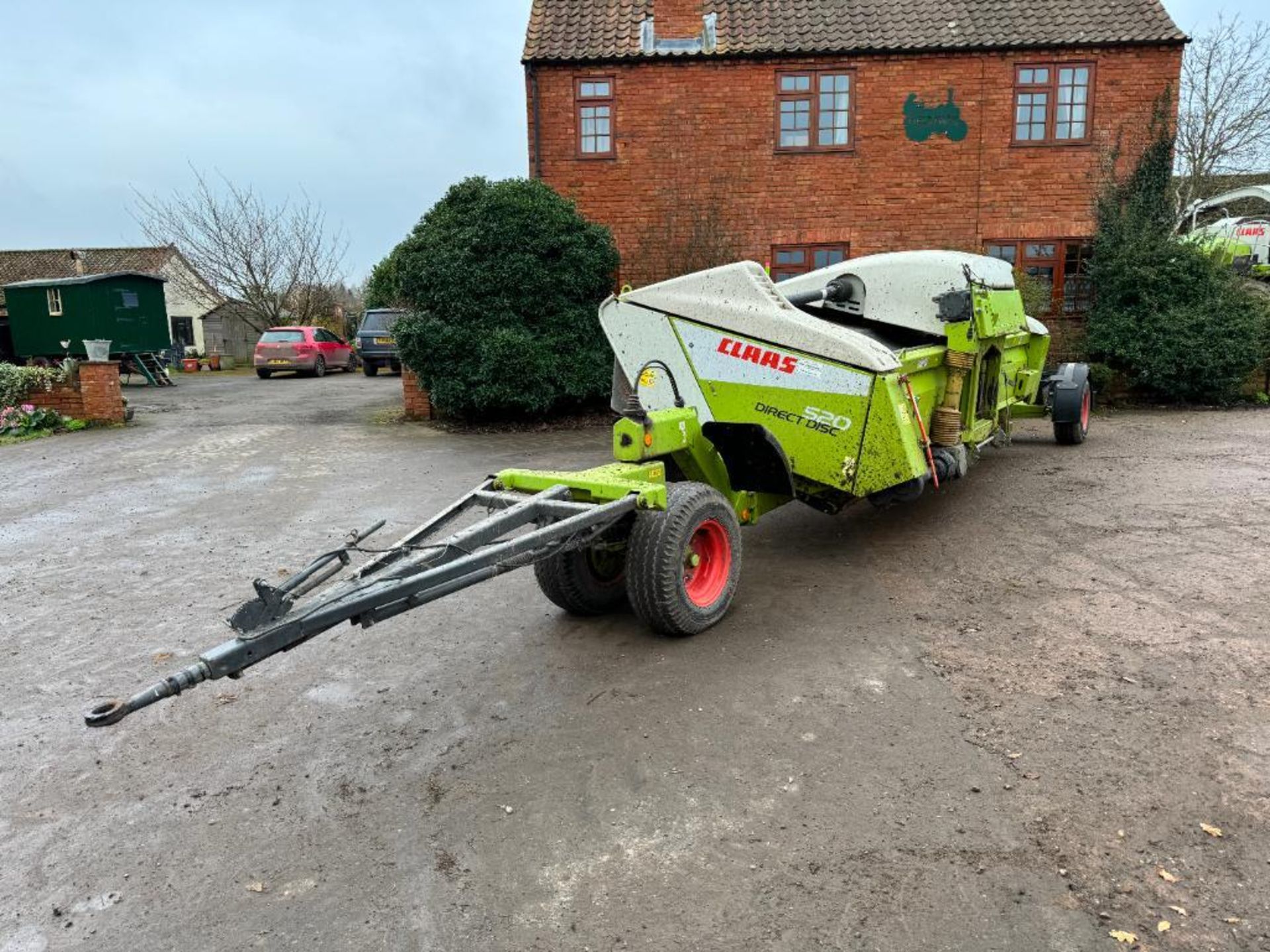 2011 Claas 520 Direct Disc Contour silage header with header trolley. Type: 426. Serial No: 383551 N - Image 2 of 13