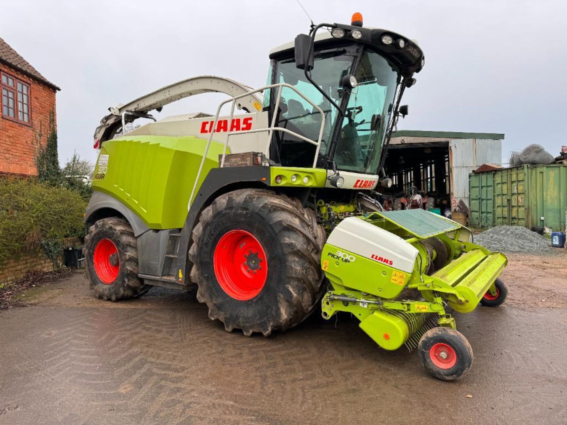 2014 Claas Jaguar 970 self-propelled forage harvester with rock stop, metal detector, rear and spout - Bild 20 aus 27