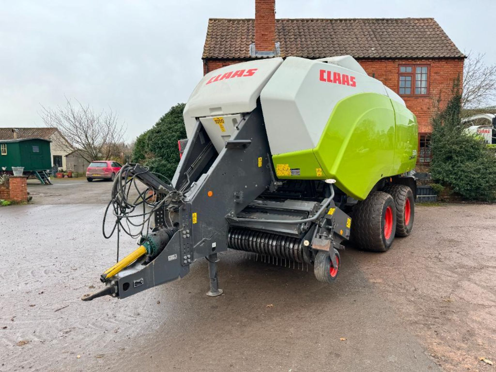 2017 Claas 5300RC Quadrant 6 string twin axle baler and Claas communicator with 120x90 chamber, bale - Image 33 of 33