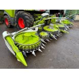 2016 Claas Orbis 10 row 7.5m hydraulic folding auto-contour and row finder maize header. Serial No: