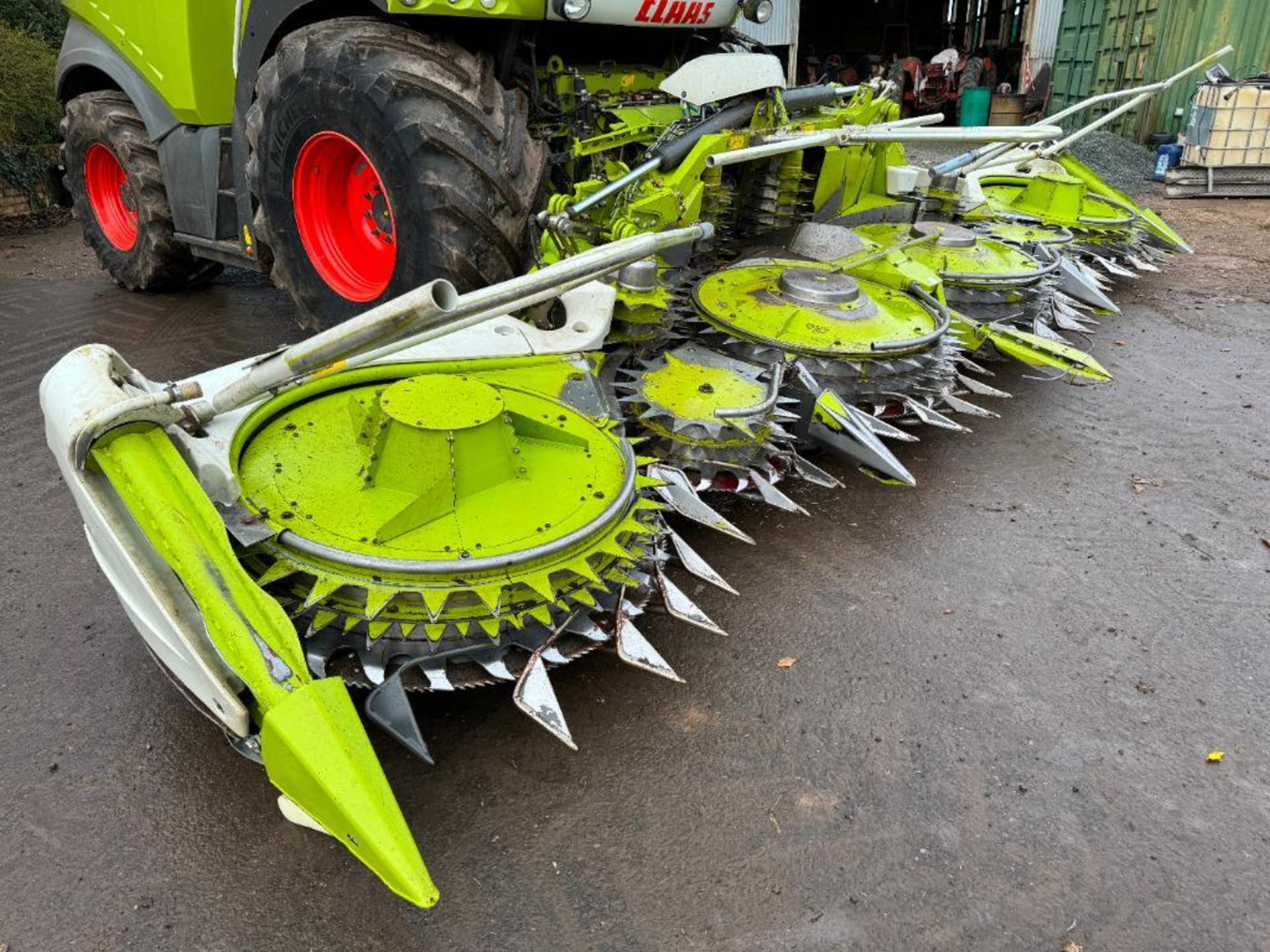 2016 Claas Orbis 10 row 7.5m hydraulic folding auto-contour and row finder maize header. Serial No: