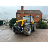 2010 JCB Fastrac 8250 Vario 4wd 65kph tractor with 4 electric spools, air brakes and front linkage o