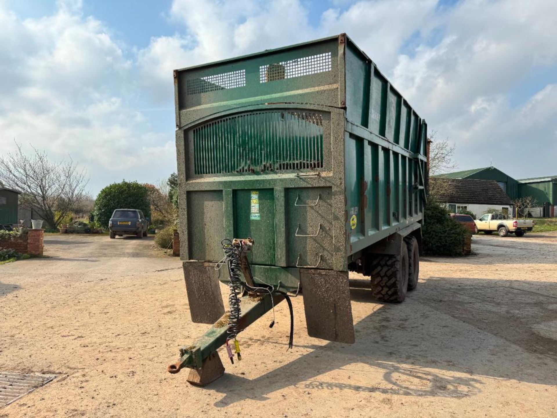 2014 Bailey 18t Beeteaper twin axle trailer with sprung drawbar, air brakes, WABCO LSV, hydraulic ta - Image 3 of 15