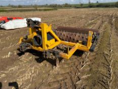 McConnel Shakerator 5 leg cultivator with rear packer. Serial No: 27CK05-95 c/w additional Oxford ro