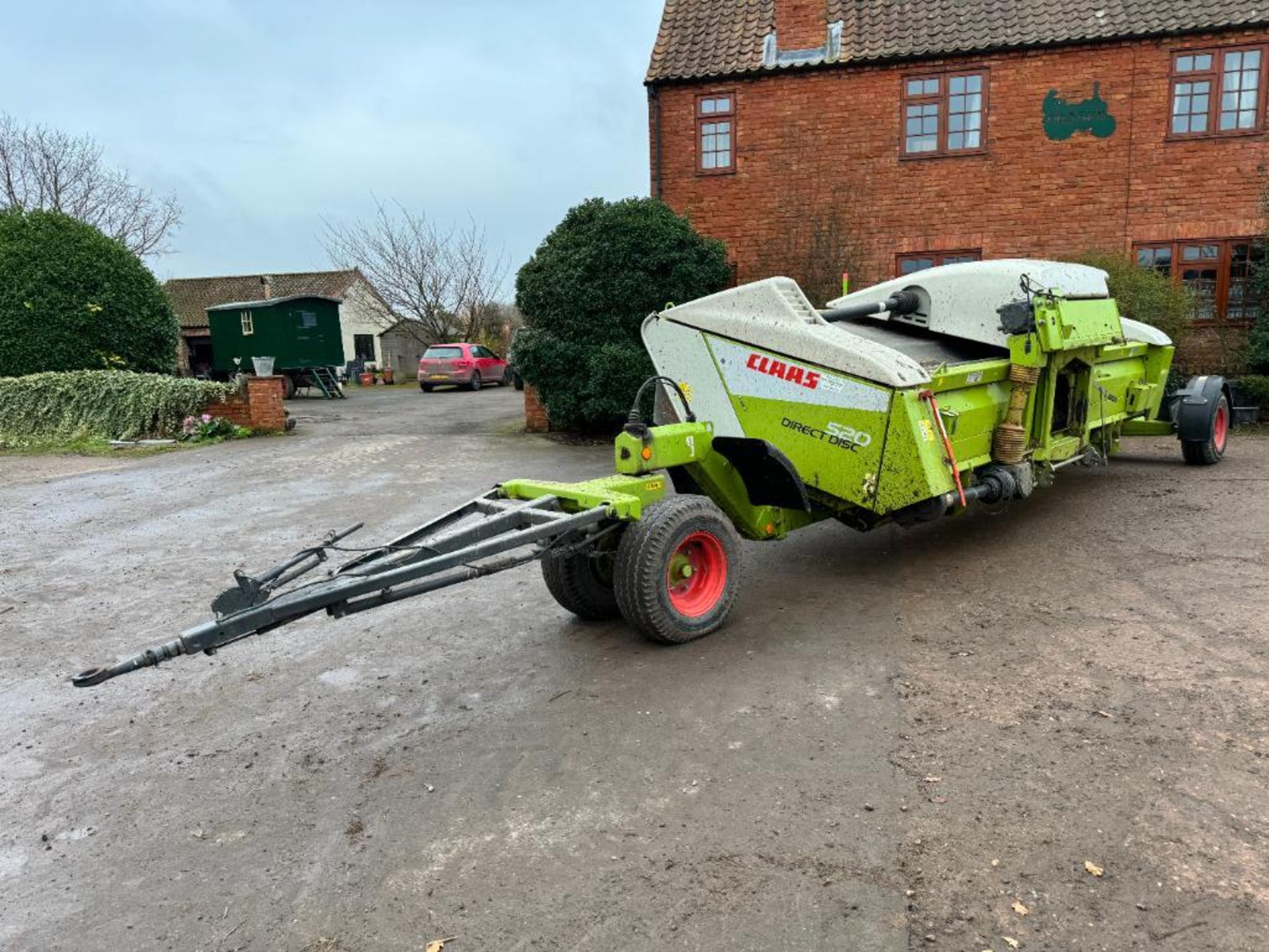 2011 Claas 520 Direct Disc Contour silage header with header trolley. Type: 426. Serial No: 383551 N - Image 4 of 13