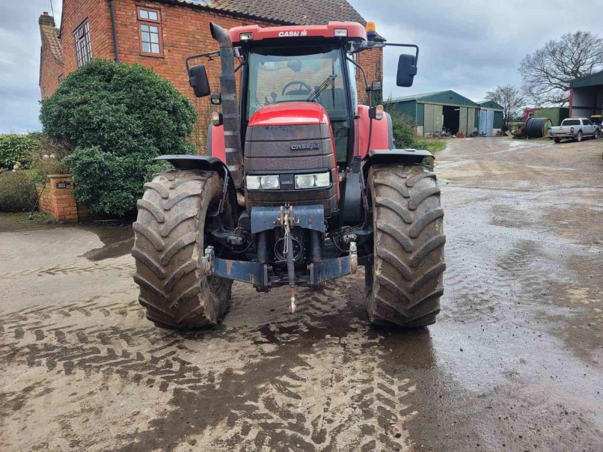 2008 Case 195 CVX 50 kph Vario 4wd tractor with 4 electric spools, air brakes and front linkage and - Image 2 of 15
