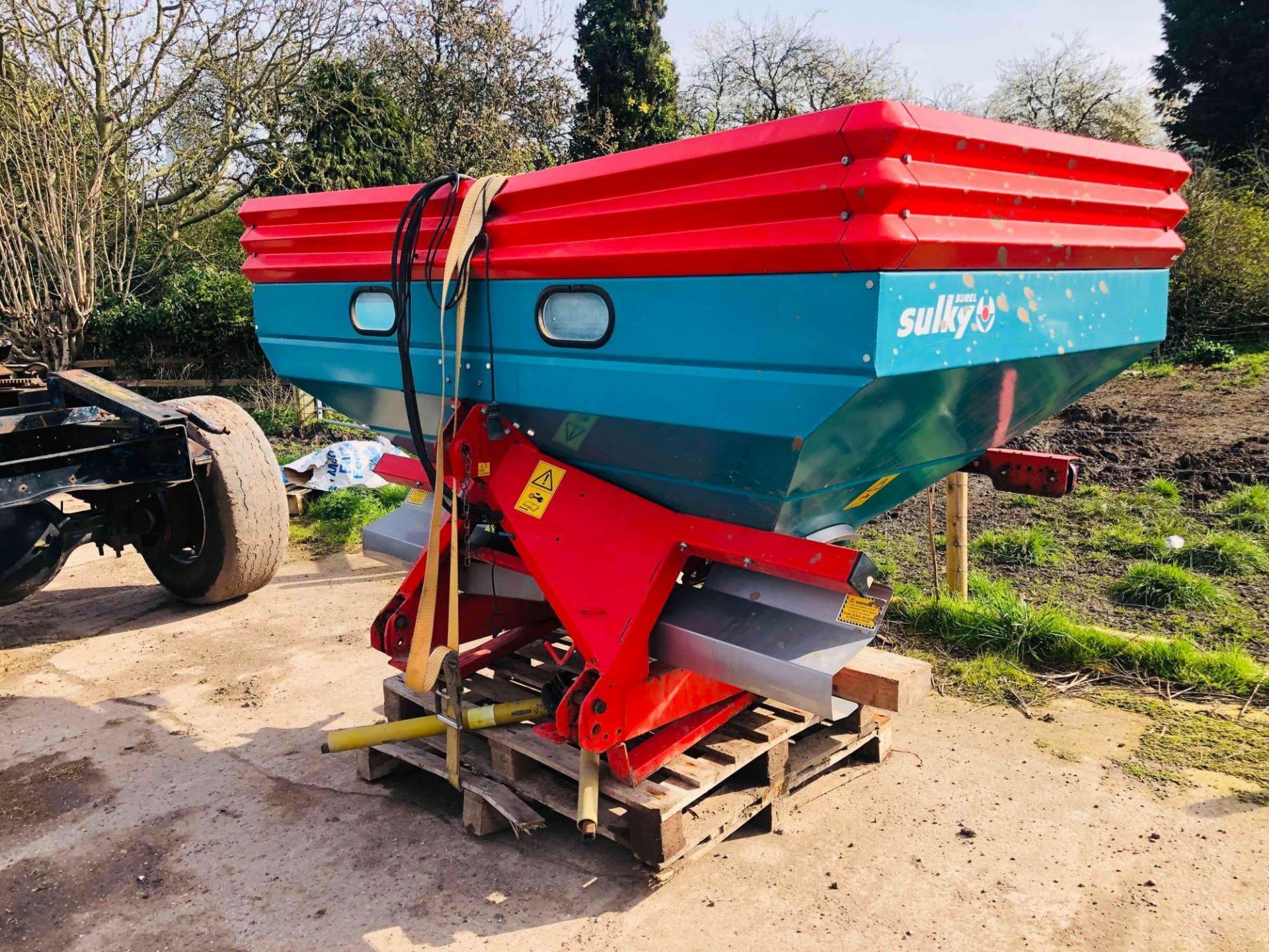 2005 Sulky DPX Expert 24M fertiliser spreader. Serial No: 05/LX01160