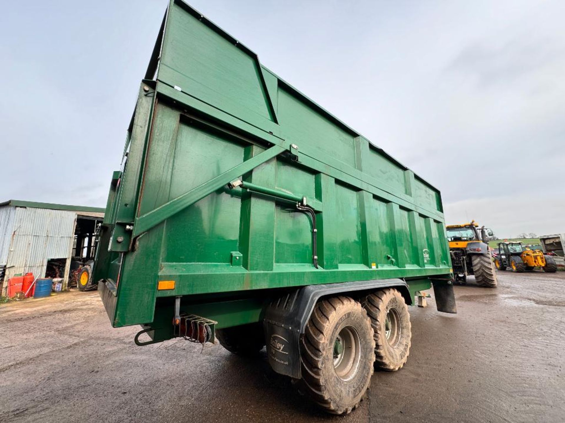 2020 Bailey 20t twin axle trailer with sprung drawbar, air brakes, WABCO LSV, hydraulic tailgate, gr - Image 17 of 20