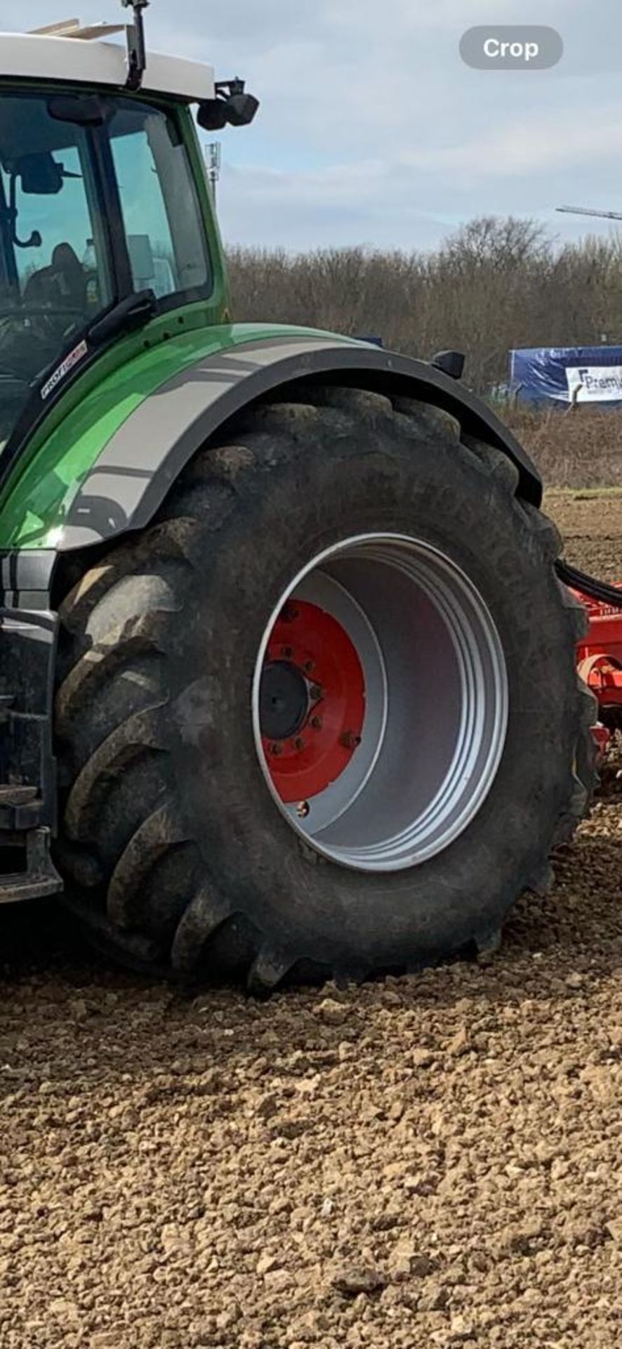 Fendt 828 bolt on mudguard extensions - Image 5 of 5