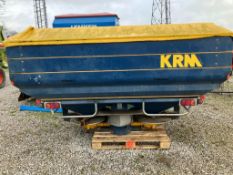 2011 KRM M2 Plus fertiliser spreader