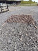 Chain harrows 8ft x 8ft.