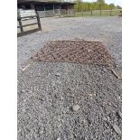 Chain harrows 8ft x 8ft.