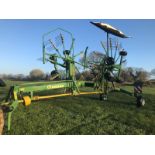 2013 Krone Swadro 807 Side Delivery Rake - (Norfolk)