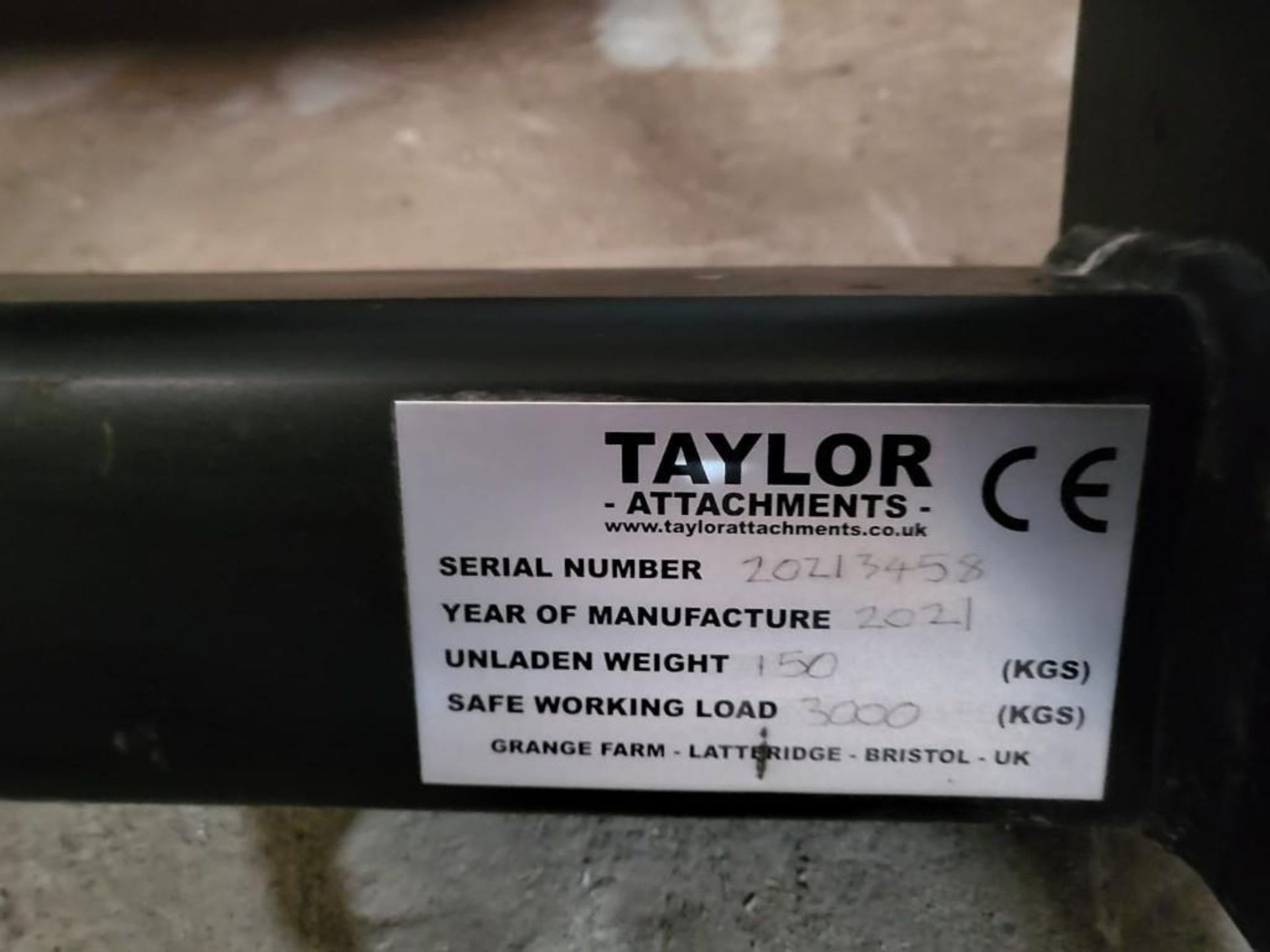 2021 Taylor Attachments Drawbar - (Lincoln) - Image 2 of 2