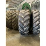 4No. Tyres - 630/70R42 - (Norfolk)