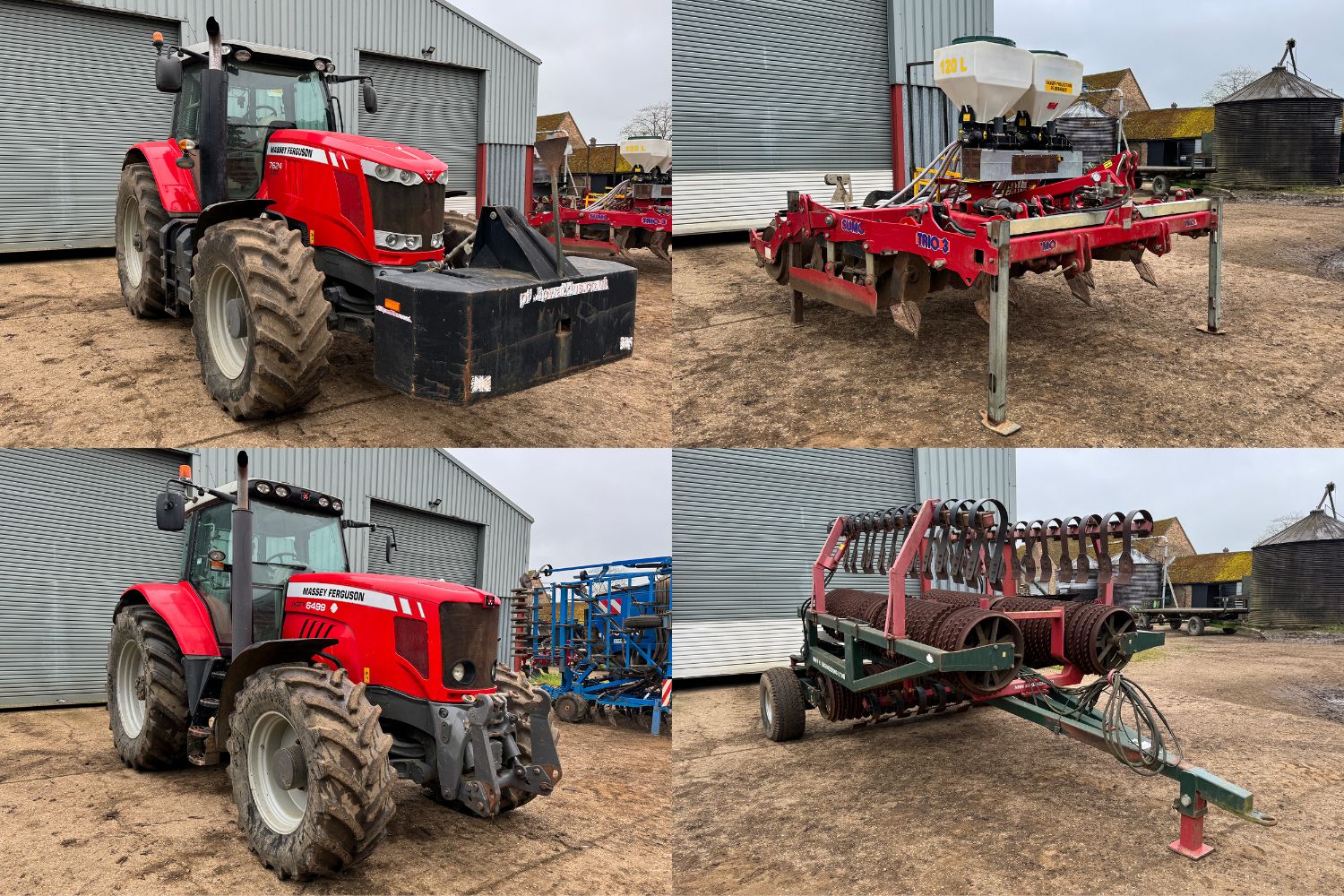 Sale by Online Timed Auction of Modern Farm Machinery & Equipment