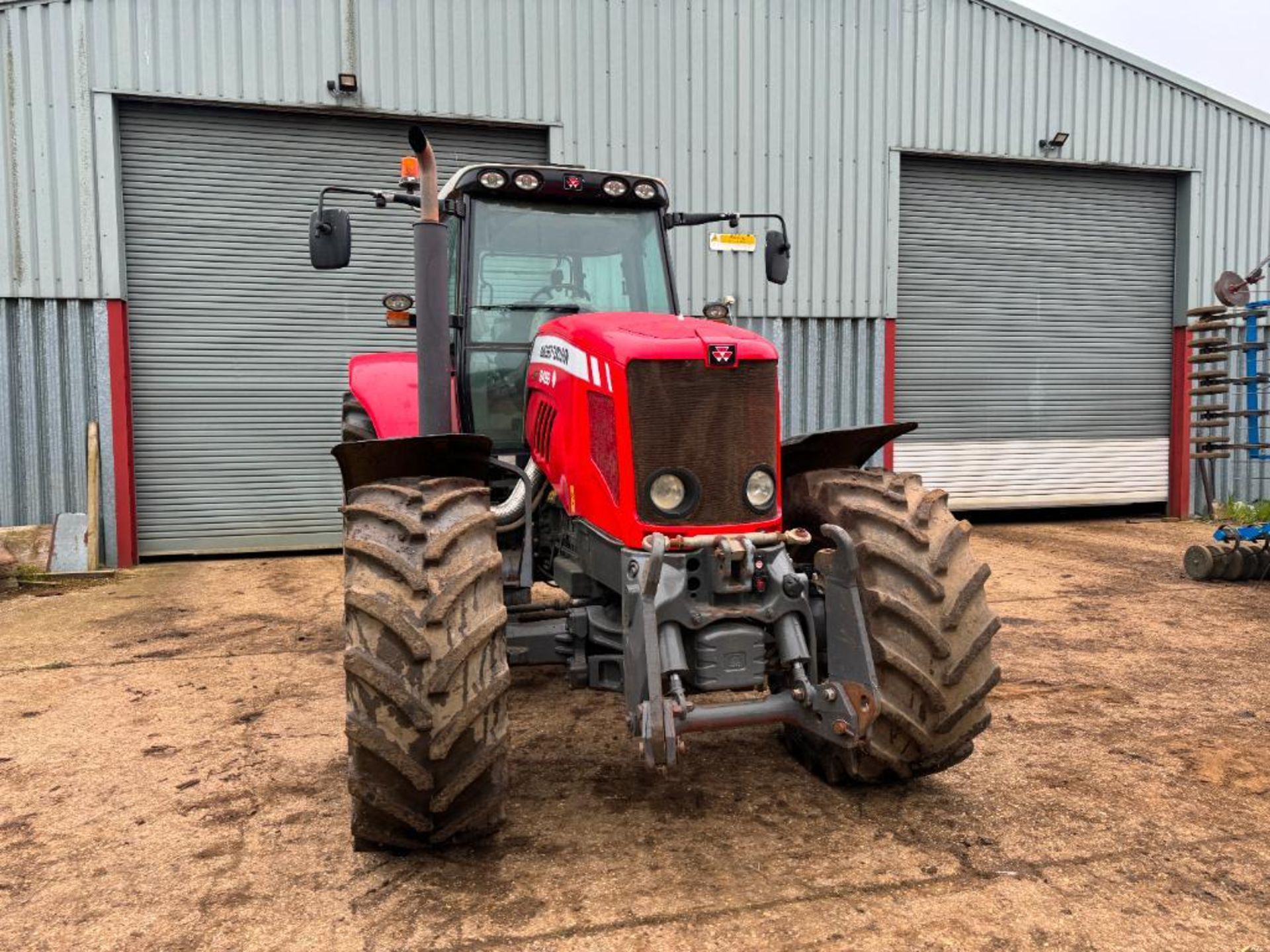 2011 Massey Ferguson 6499 Dyna 6 50kph 4wd tractor with front linkage, 2 electric and 2 manual spool - Image 2 of 18