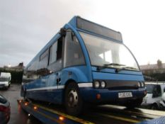 2012 12 reg Optare Solo M950 Electric Bus (Believed to be Running But Needs Charging)