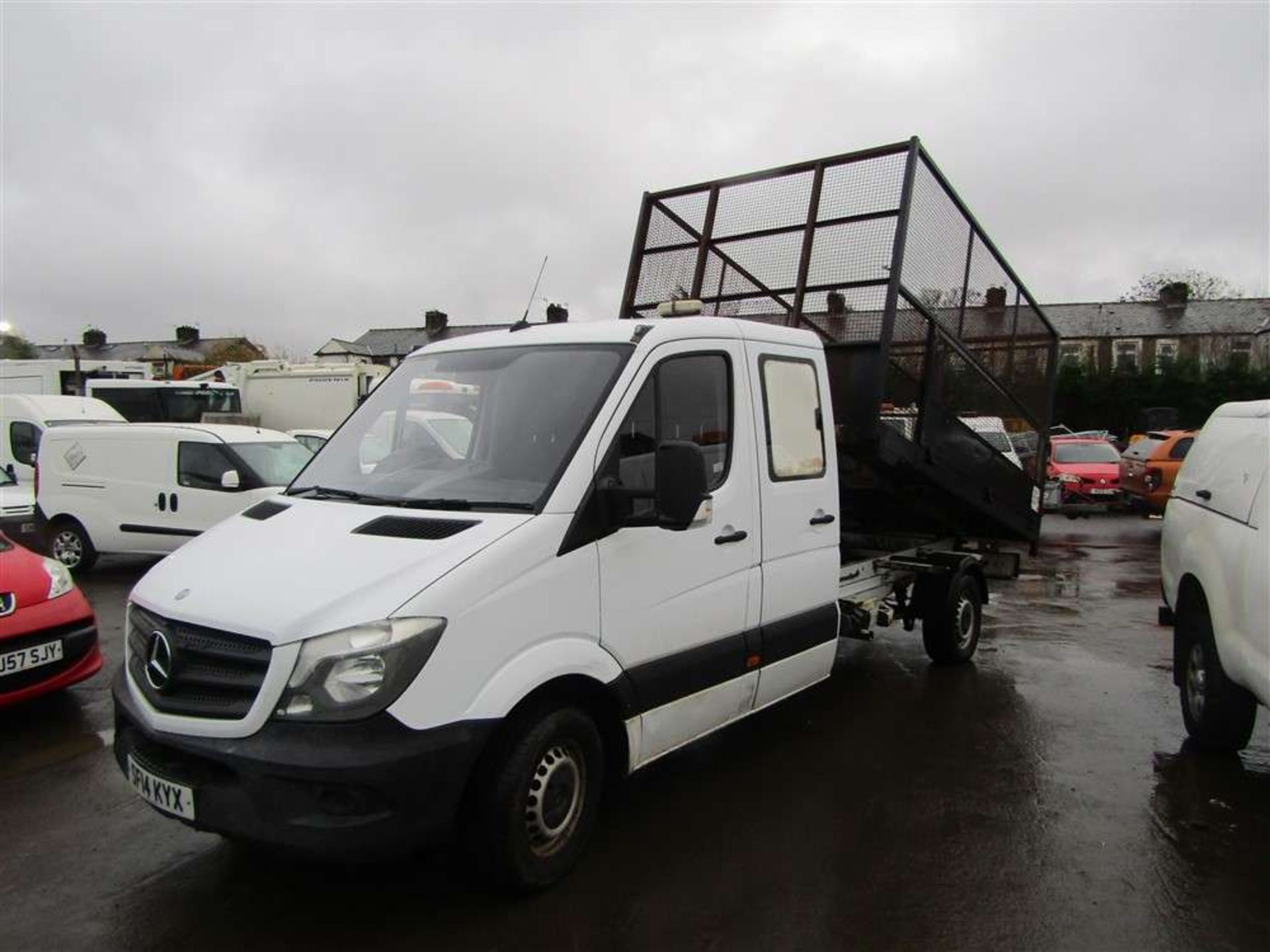 2014 14 reg Mercedes Sprinter 313 CDI Tipper - Image 2 of 7