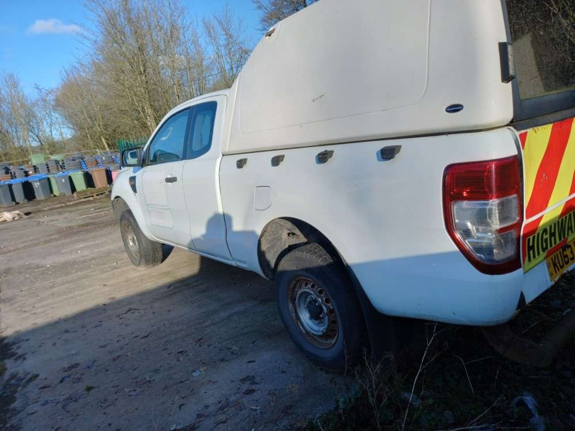 2013 63 reg Ford Ranger XL 4 x 4 TDCI (Sold on Site - Location Leek) (Direct Council) - Image 2 of 5