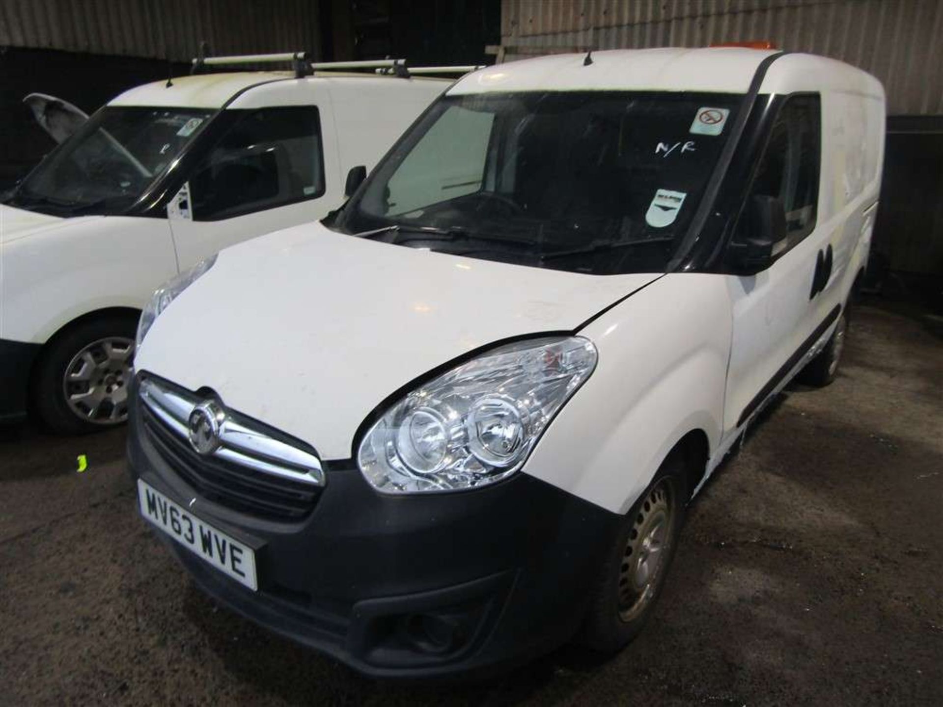 2013 63 reg Vauxhall Combo 2300 L1H1 CDTI (Non Runner) (Direct United Utilities Water) - Image 2 of 6