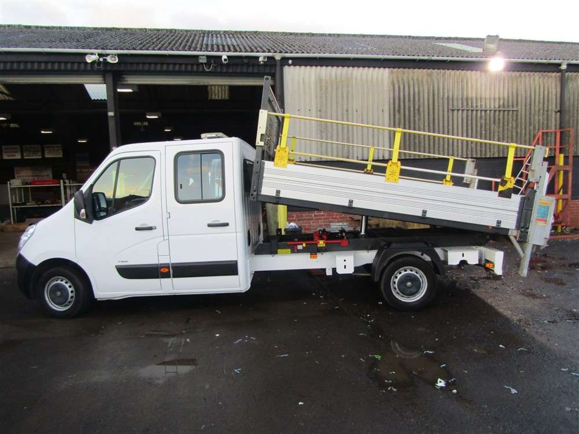 2019 19 reg Vauxhall Movano L3H1 F3500 CDTI Tipper (ONLY 19K+ MILES) - Image 5 of 8