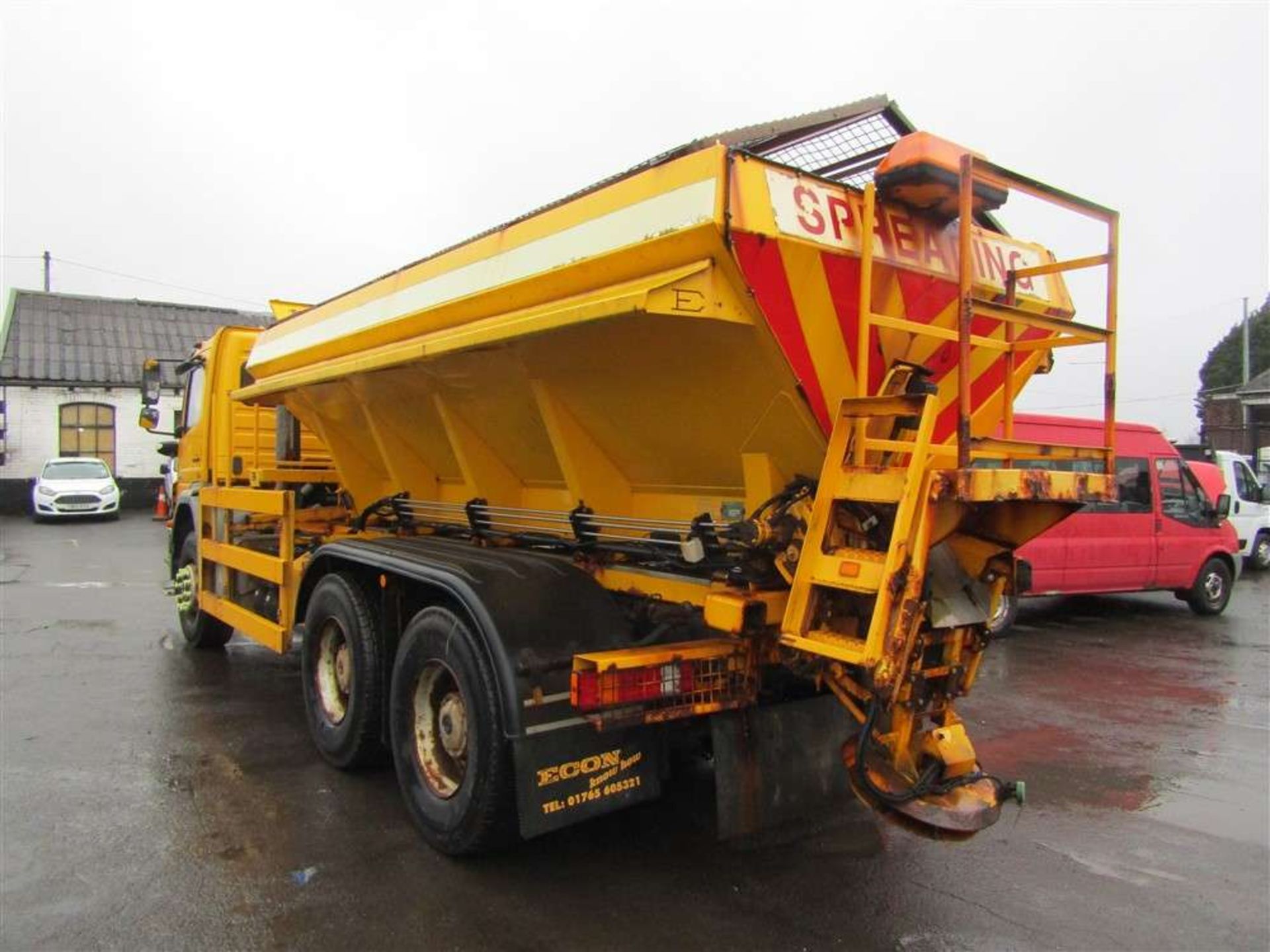 2007 57 reg Mercedes Axor 2633 6 Wheel Gritter (Runs & Drives But Leaking Air) (Direct Council) - Image 3 of 6