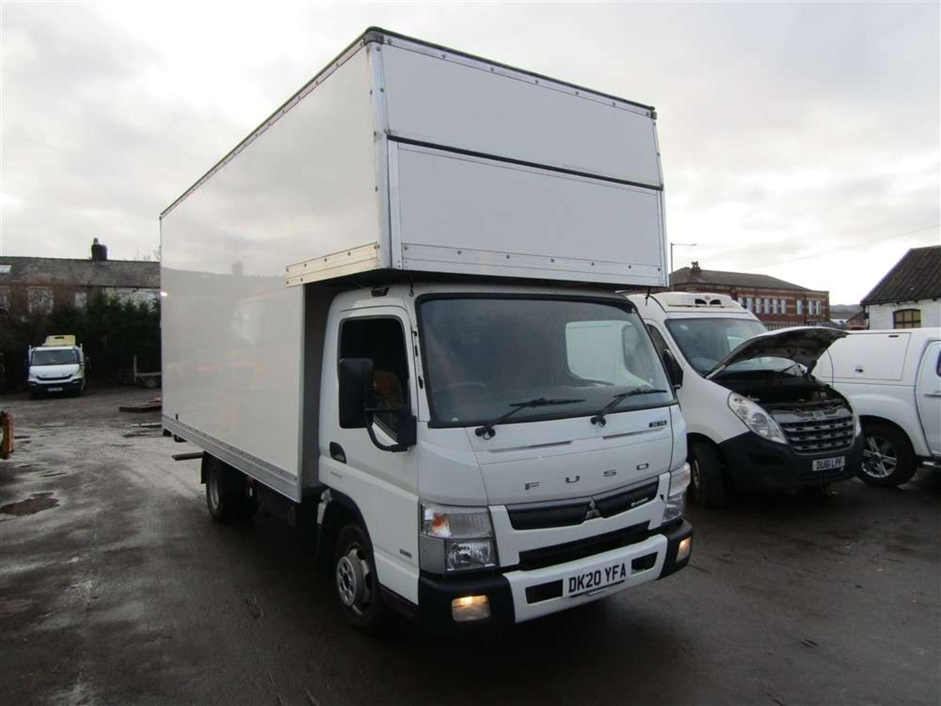 2020 20 reg Mitsubishi Fuso Canter 3C15 34 Auto Box Van