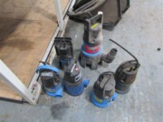 6 x Submersible Water Pumps