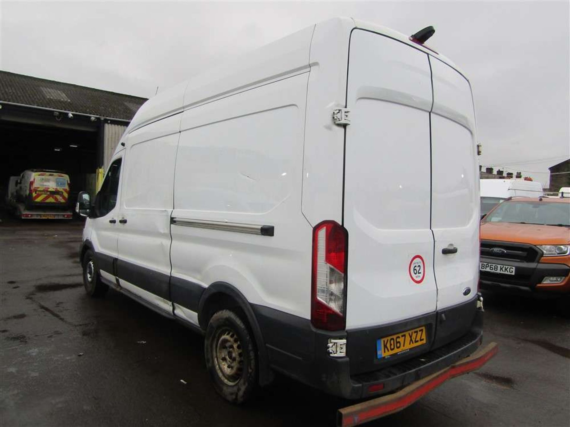 2018 67 reg Ford Transit 350 L3 H3 TDCI 130 BHP - Image 3 of 8