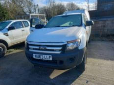 2013 63 reg Ford Ranger XL 4 x 4 TDCI (Sold on Site - Location Leek) (Direct Council)