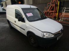 2011 61 reg Vauxhall Combo 2000 CDTI 16v (Non Runner) (Direct Electricity NW)