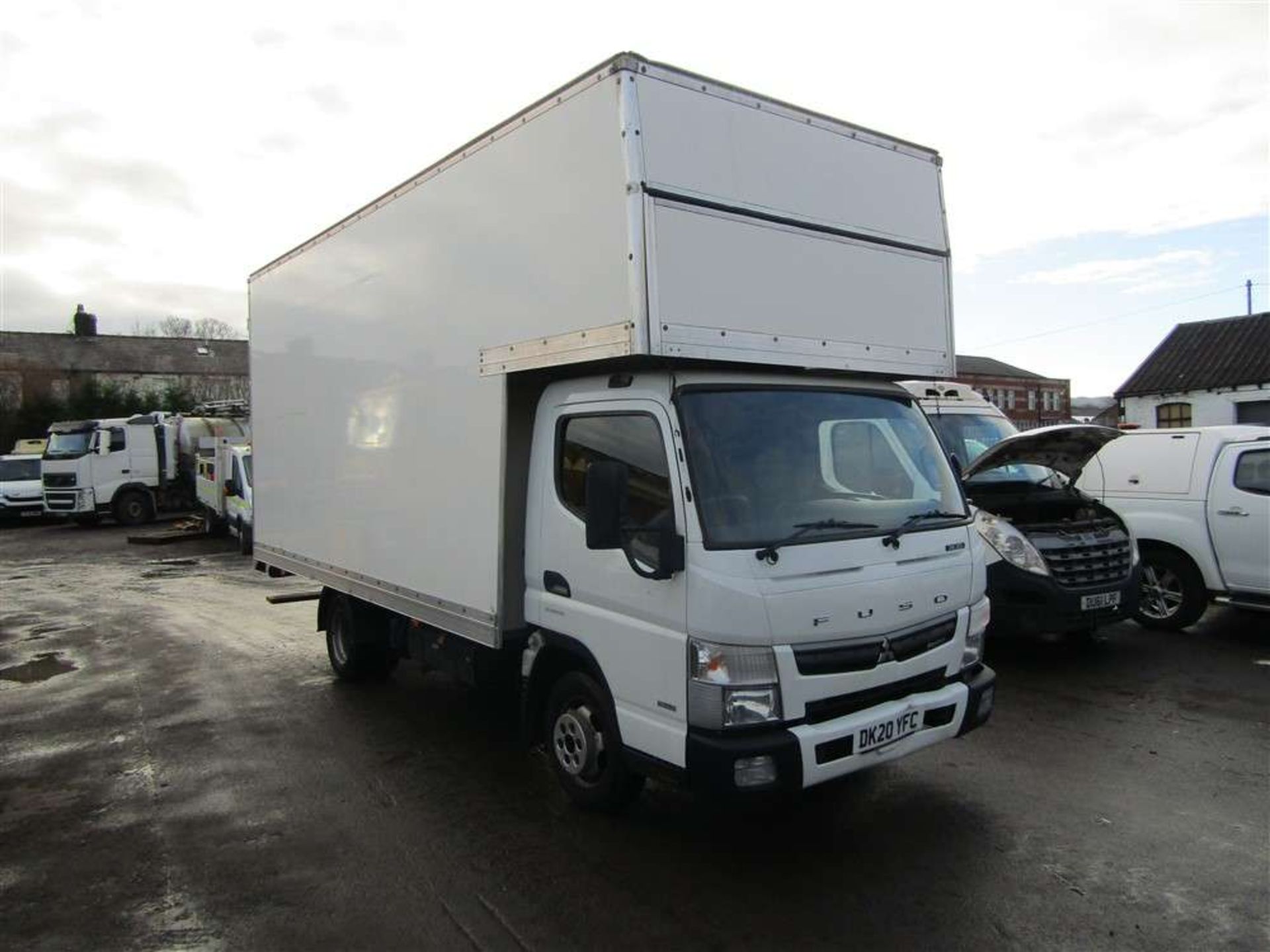 2020 20 reg Mitsubishi Fuso Canter 3C15 34 Auto Box Van