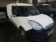 2013 63 reg Vauxhall Combo 2300 L1H1 CDTI (Non Runner) (Direct United Utilities Water)