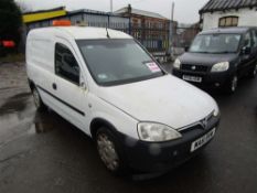 2011 61 reg Vauxhall Combo 2000 CDTI 16v (Non Runner)