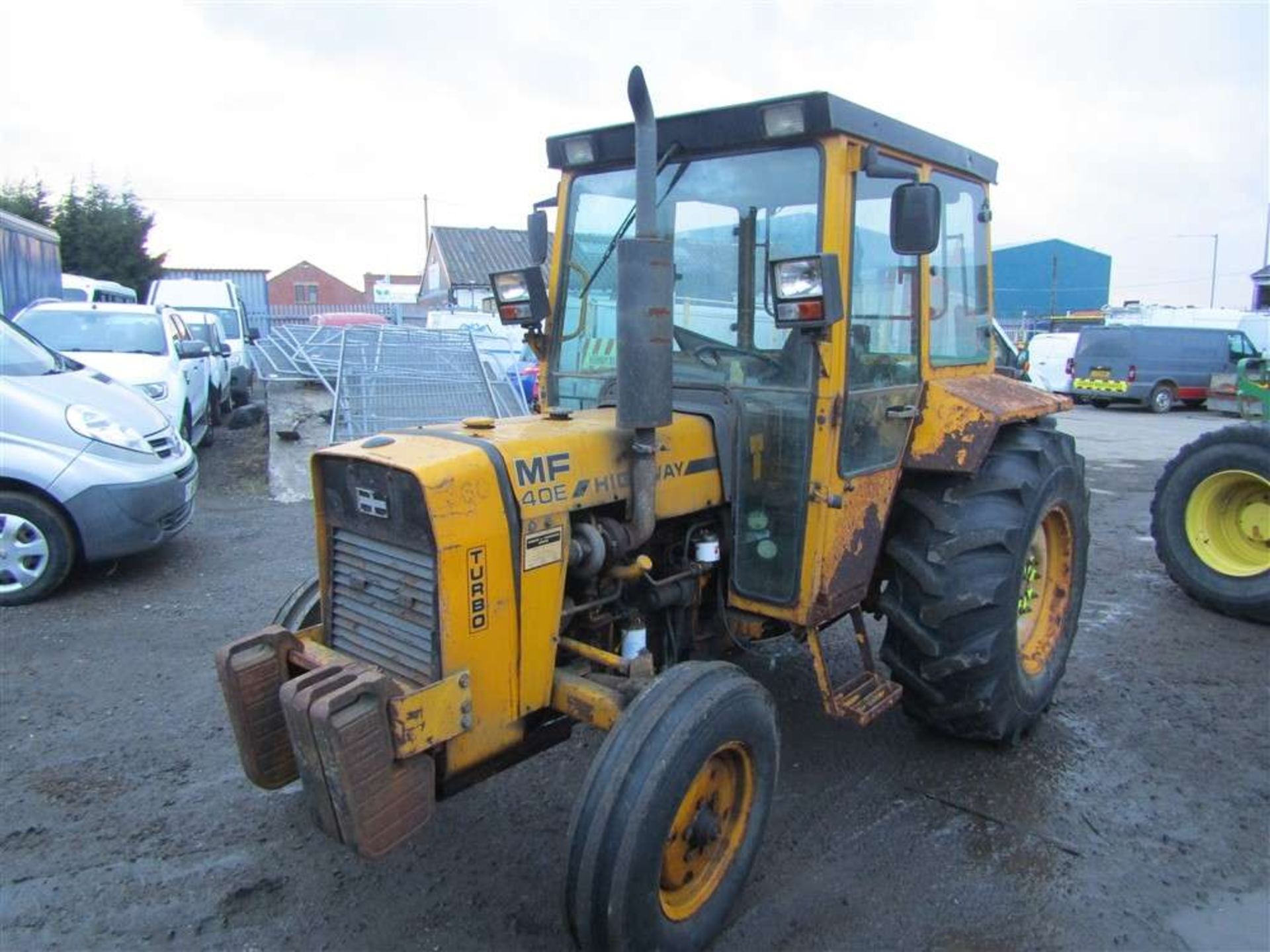 1990 G reg Massey Ferguson MF40E Turbo Tractor (Direct Council) - Image 2 of 7