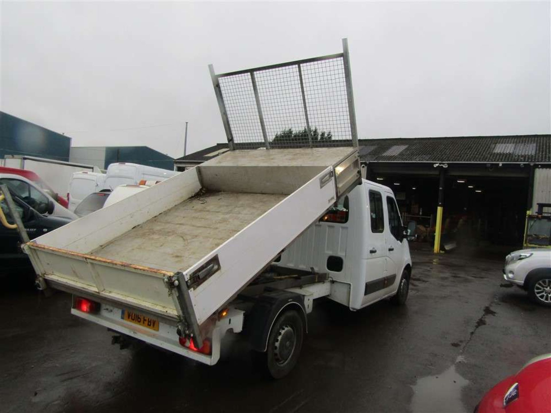 2016 16 reg Vauxhall Movano F3500 L3H1 CDT1 Tipper - Image 4 of 7