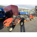 3 x Kuboto G2120 Ride on Mowers - Spares or Repair