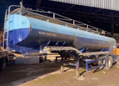 Clayton Commercials Single Axle Tank (Sold on Site - Liverpool)