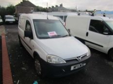 2011 11 reg Vauxhall Combo 2000 CDTI 16v (Non Runner) (Direct United Utilities Water)